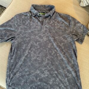 Ben Hogan Charcoal Pattern Golf Polo Shirt